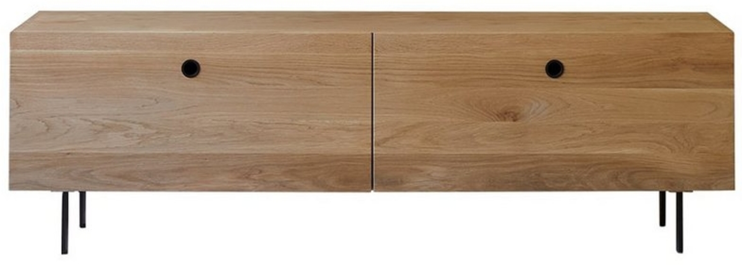 Tikamoon TV-Schrank Jeanne TV Schrank aus massivem Eichenholz 160 cm Bild 1