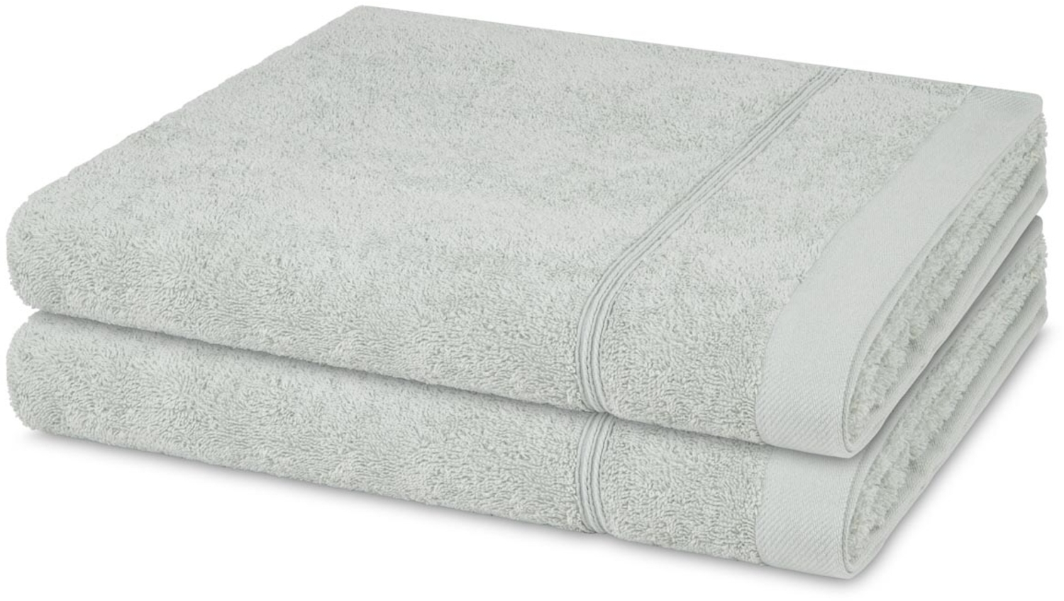 Ross Rubin 2 tlg. Frottier-Set - 2 X Duschtuch (70 X 140cm) - 480 - Eukalyptus Bild 1