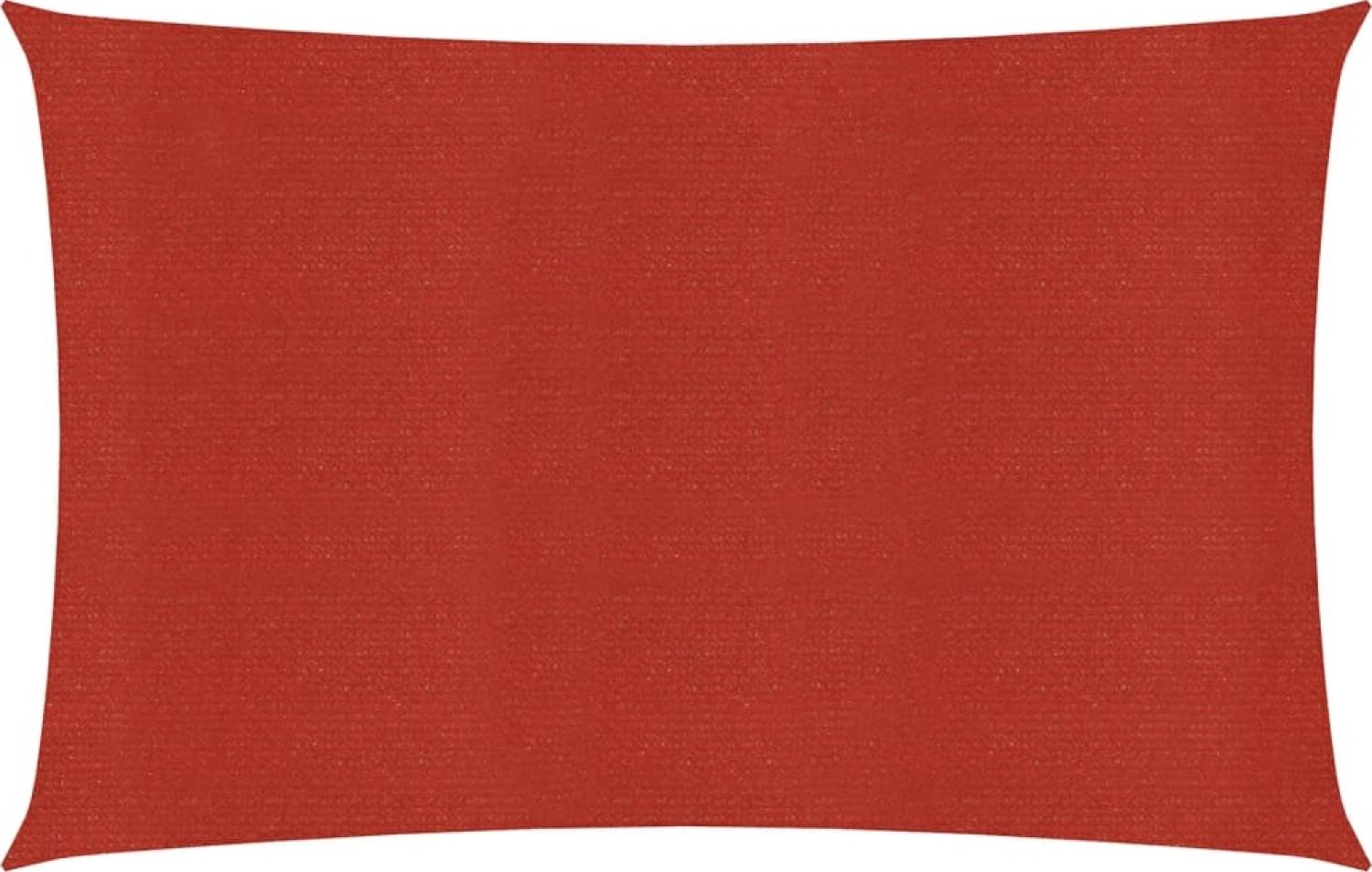 vidaXL Sonnensegel 160 g/m² Rot 2,5x5 m HDPE 311621 Bild 1