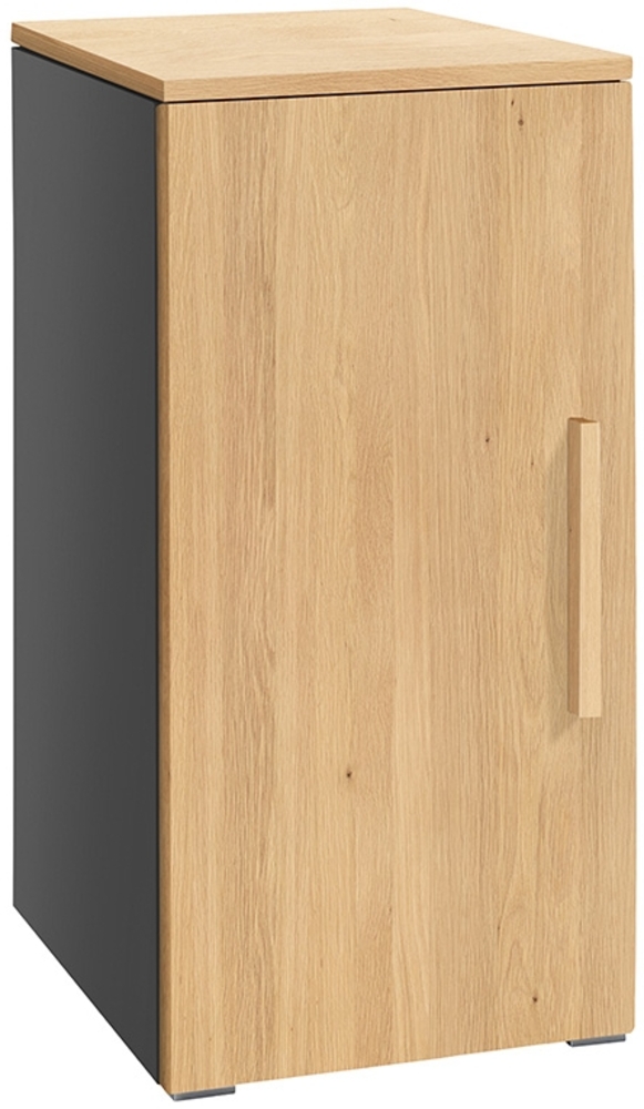 Hasena Kommode Unito anthrazit Eiche bright, geölt montiert Bild 1