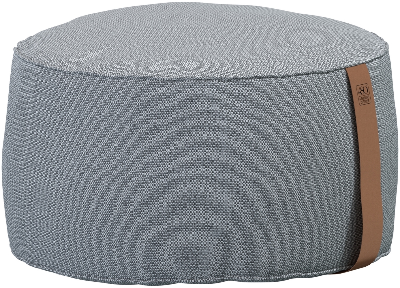 4Seasons Pouf Hocker/Beistelltisch 72x38 cm/Mid Grey Bild 1