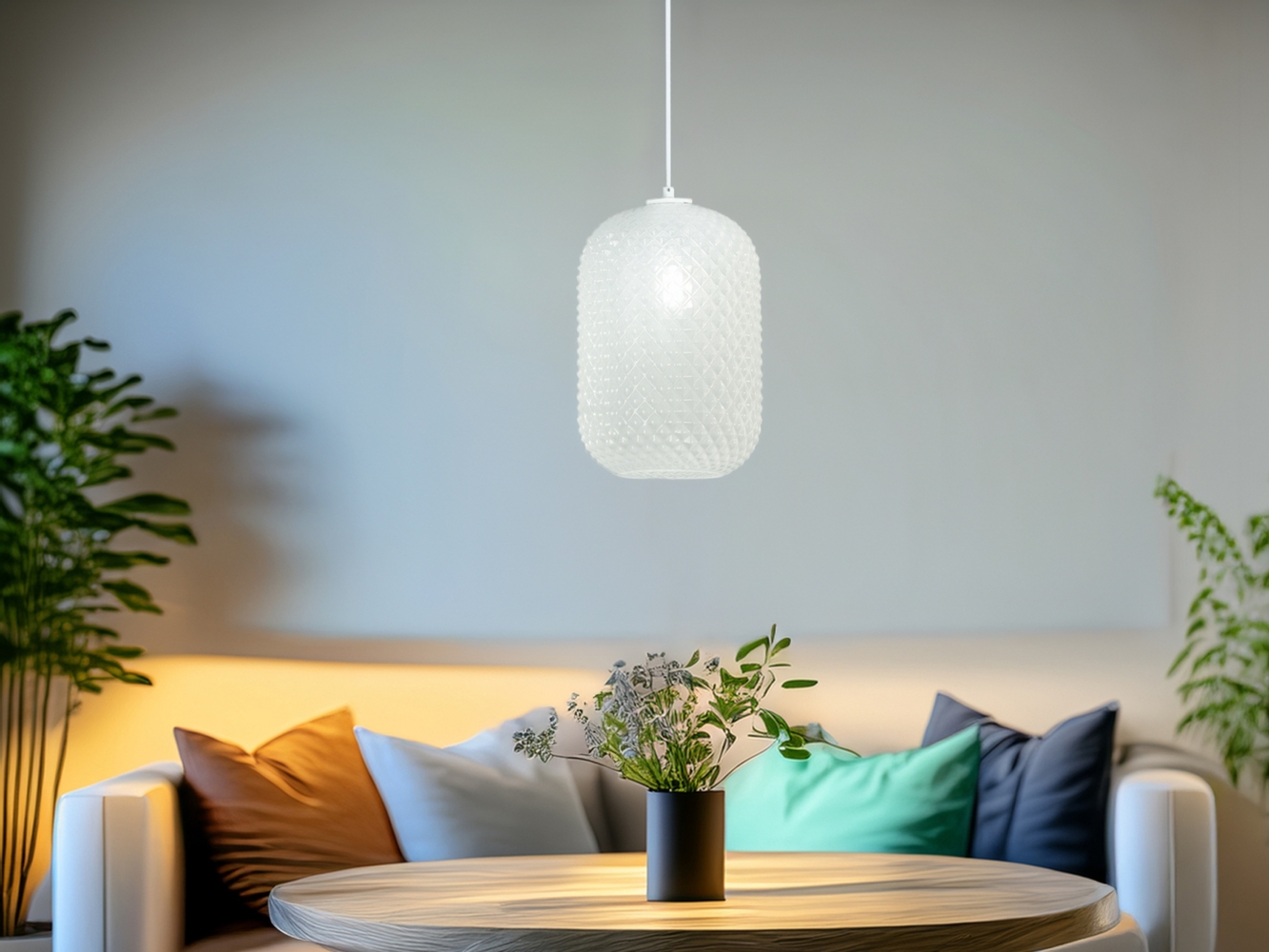Luce Design Ashford S20 BCO Pendelleuchte 1-flammig ECO Light Bild 1