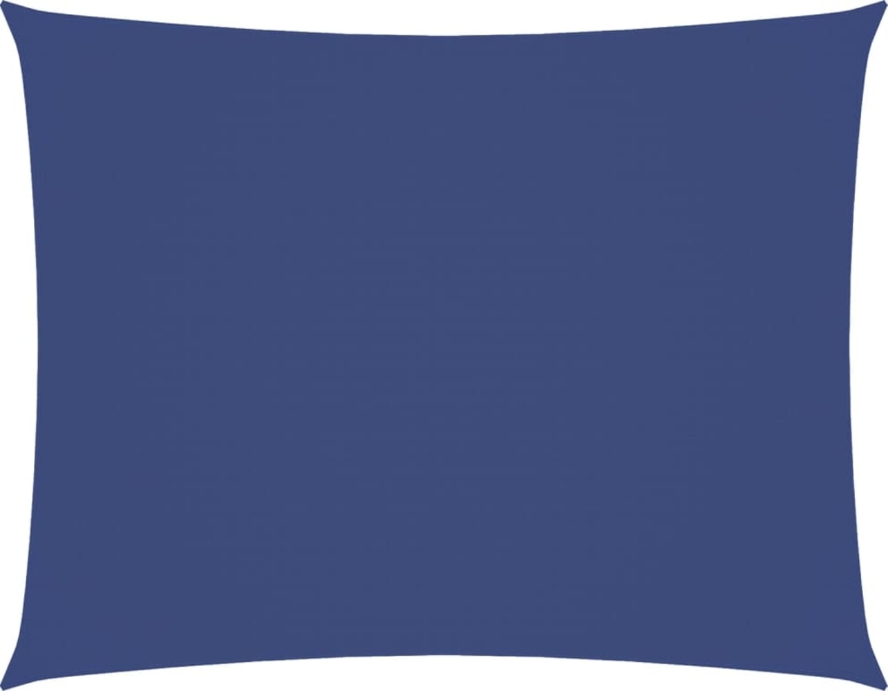 vidaXL Sonnensegel Oxford-Gewebe Rechteckig 6x7 m Blau 135552 Bild 1