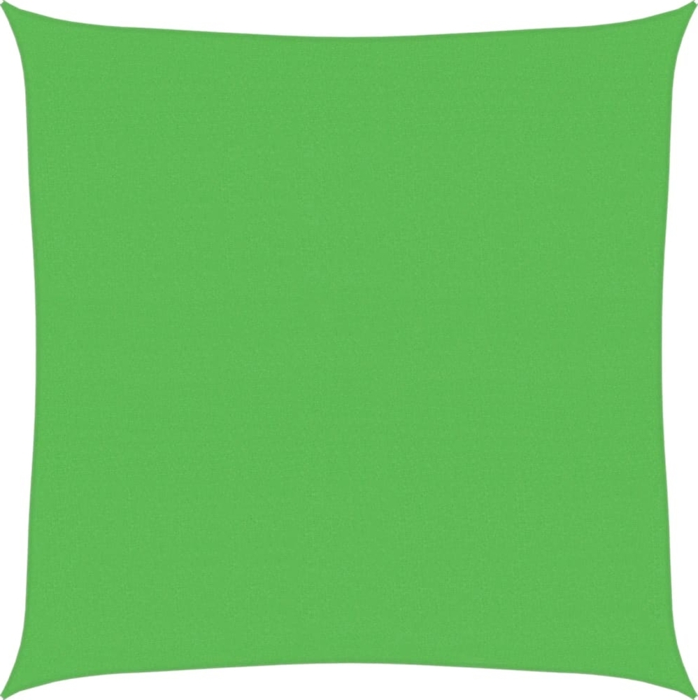 vidaXL Sonnensegel 160 g/m² Hellgrün 6x6 m HDPE 311279 Bild 1