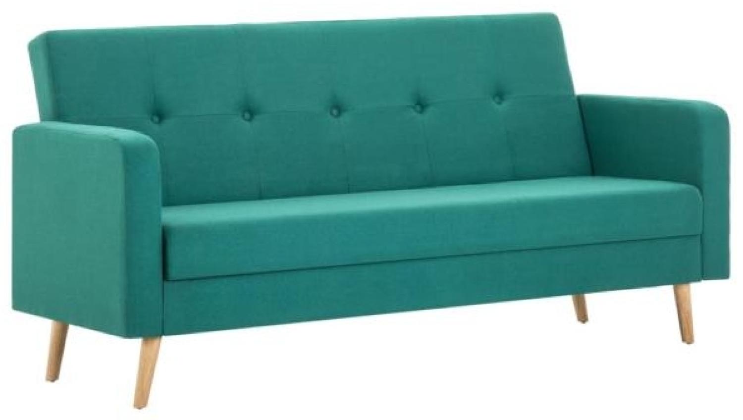 vidaXL Sofa Stoff Grün 247036 Bild 1