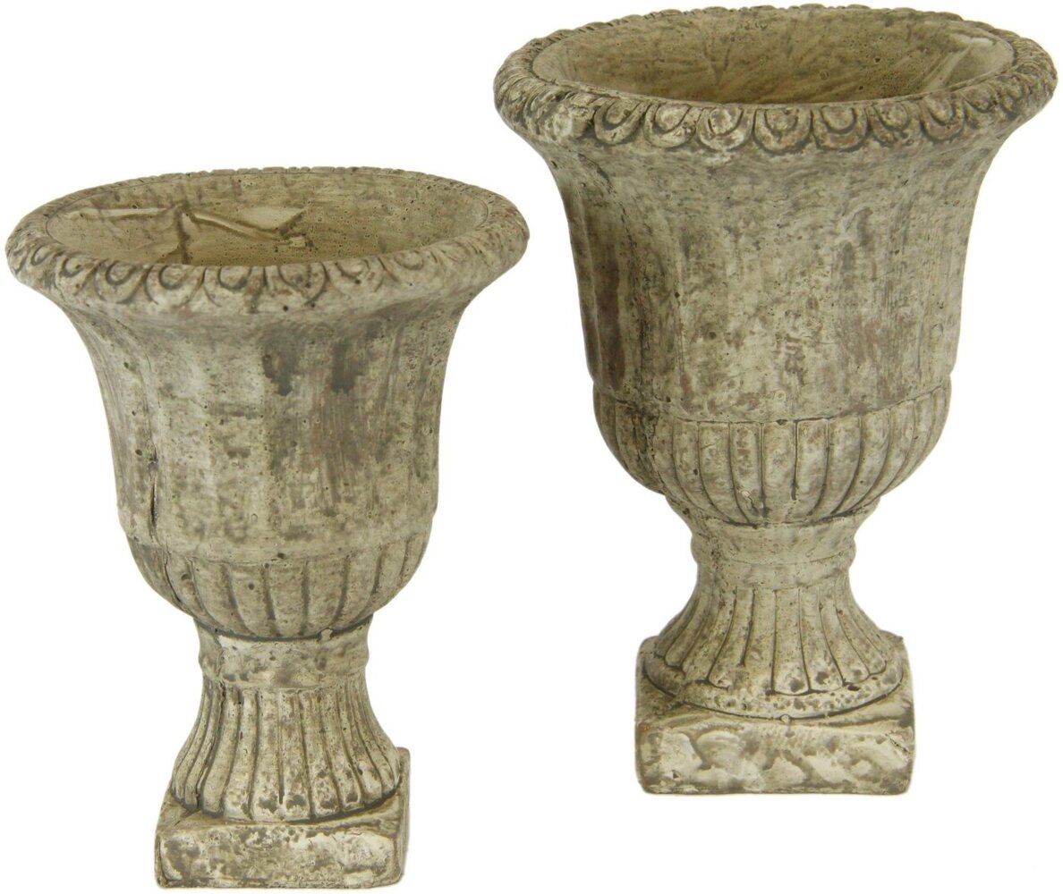 I.GE.A. Übertopf Antik-Betonpokal (Set, 2 St) Bild 1