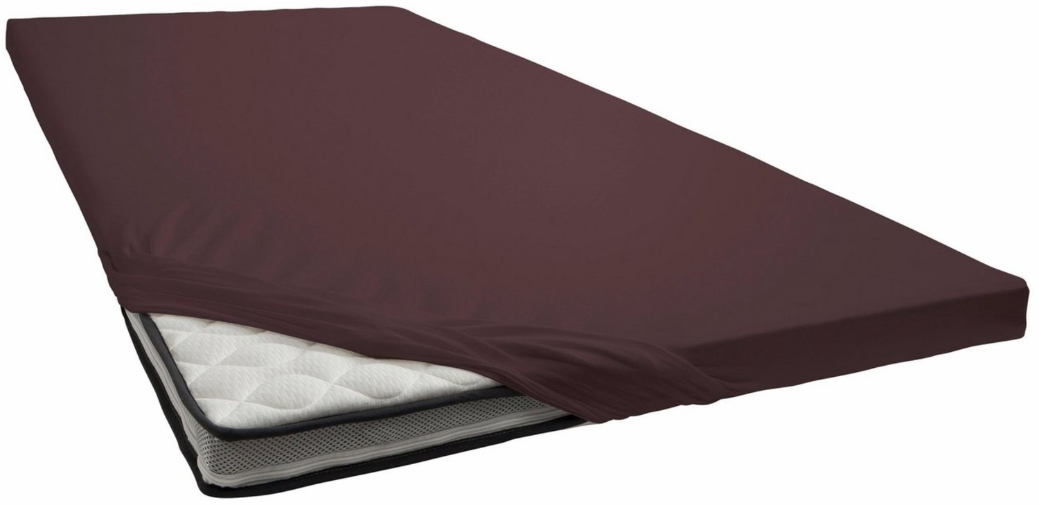 Primera Spannbettlaken Elasthan-Feinjersey Topper, Jersey-Elasthan, Gummizug: rundum, (1 Stück), Aus 95% gekämmter Baumwolle und 5% Elastan Bild 1