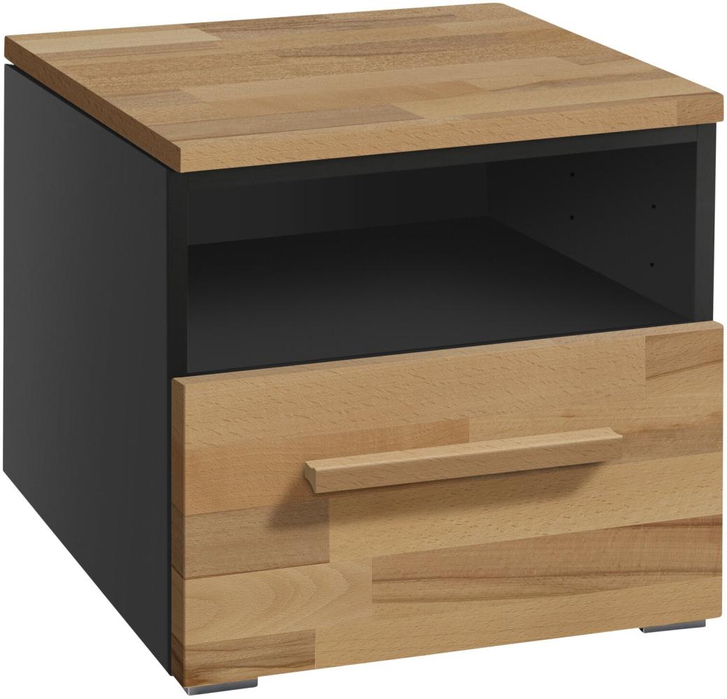 Accessoires Nachttische braun Kernbuche Massivholz Bild 1