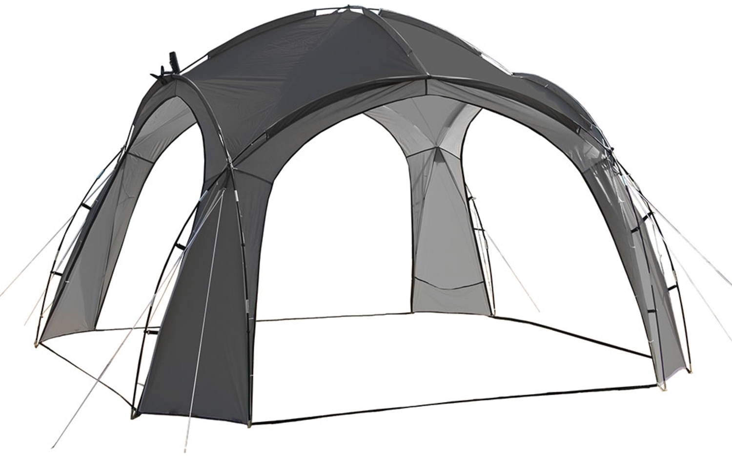 Pavillon, 190T Polyester, Fiberglass, wetterfest, H 230 cm Bild 1