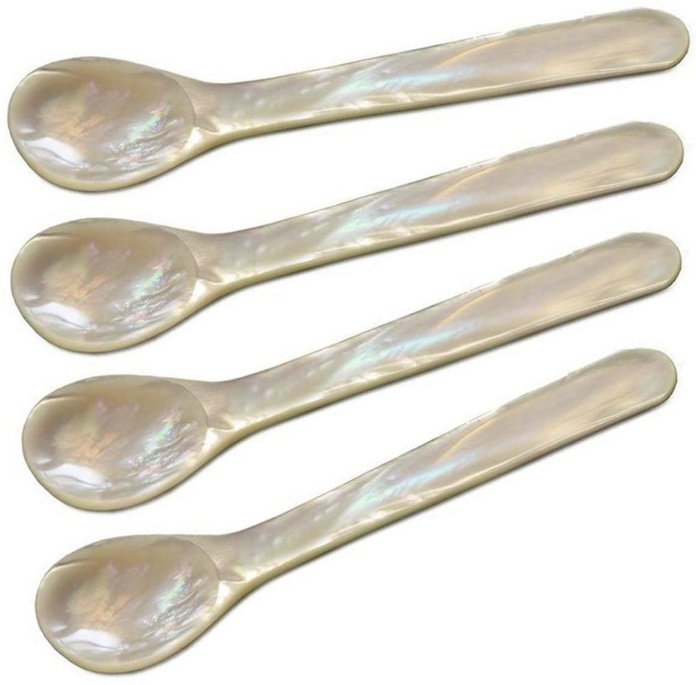 Edzard Perlmuttlöffel oder Kaviarlöffel rund (4-teilig) 2383 Bild 1