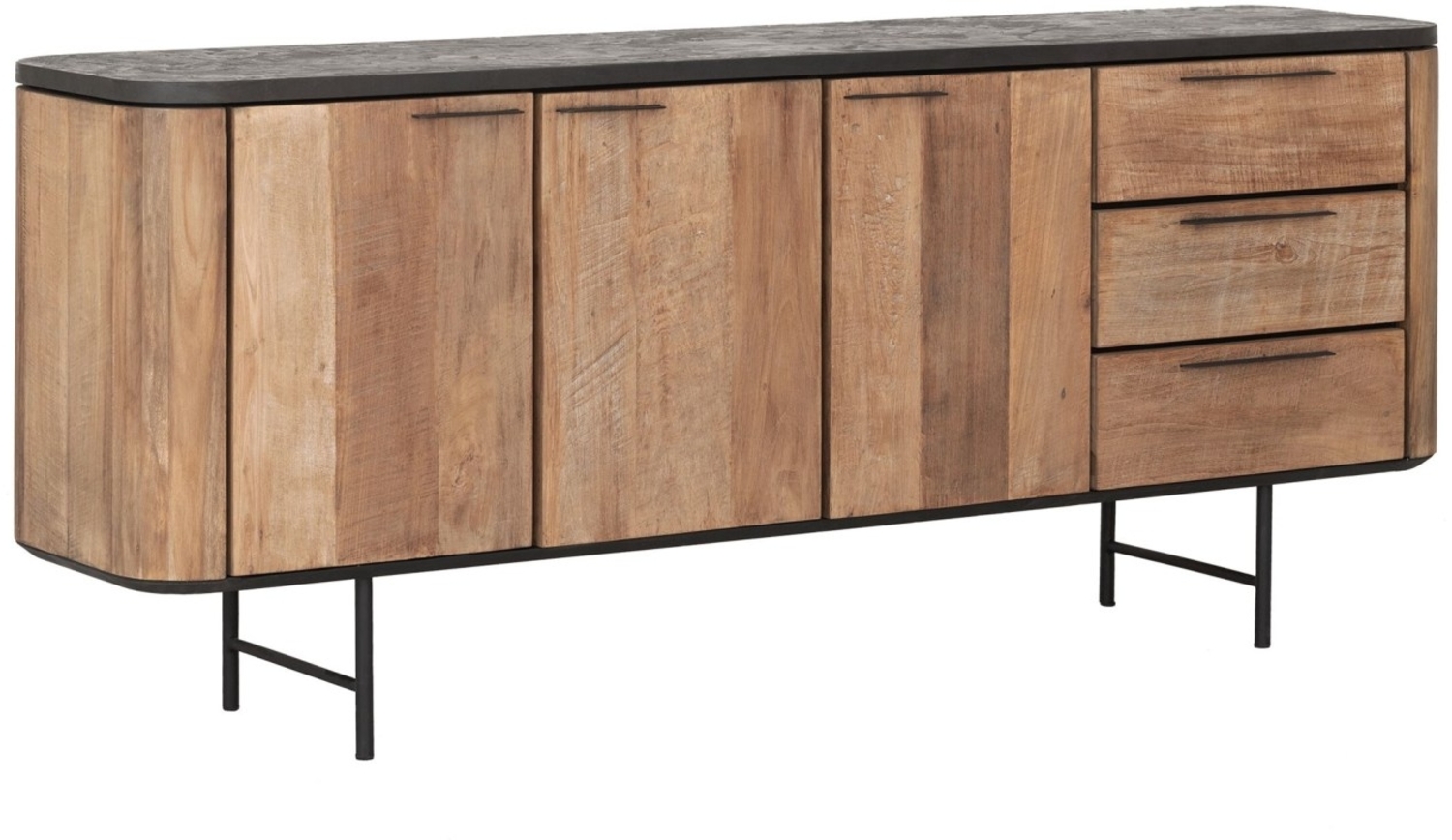 Sideboard Soho aus recyceltem Teakholz, 200 cm Bild 1