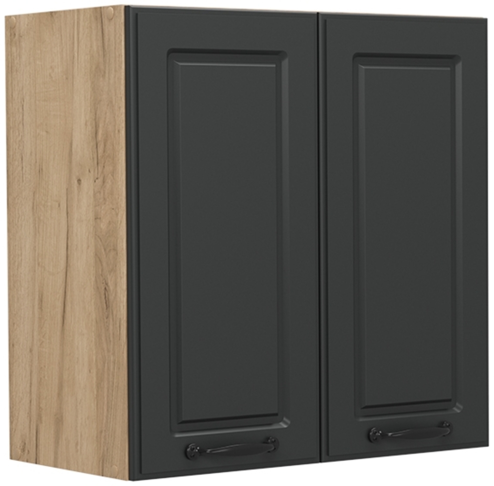 Hängeschrank R-Line Anthrazit Landhaus 60 cm Vicco Bild 1