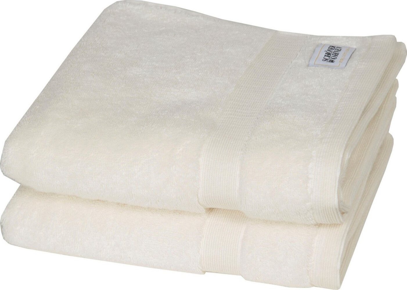 SCHÖNER WOHNEN-Kollektion Handtücher Cuddly, Frotteevelours (2-St), schnell trocknende Airtouch-Qualität Bild 1