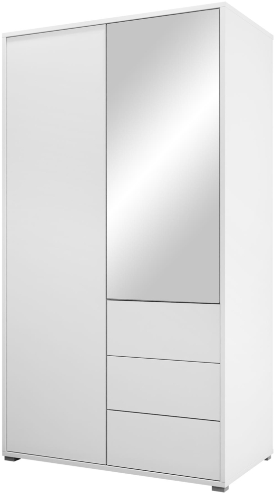 Kleiderschrank Gesita 2D3SZ (Farbe: Weiß) Bild 1