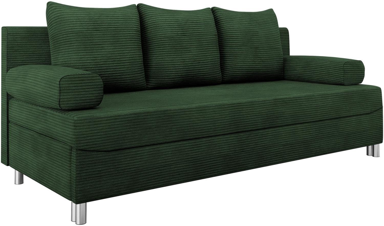 Schlafsofa Dover Cord (Sofa ohne Polsterhocker, Farbe: Poso 14) Bild 1