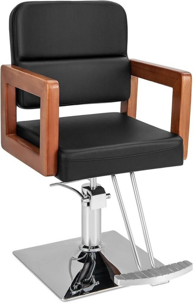 KOMFOTTEU Stuhl Friseurstuhl, höhenverstellbar & 360° drehbar,bis 150 kg Bild 1