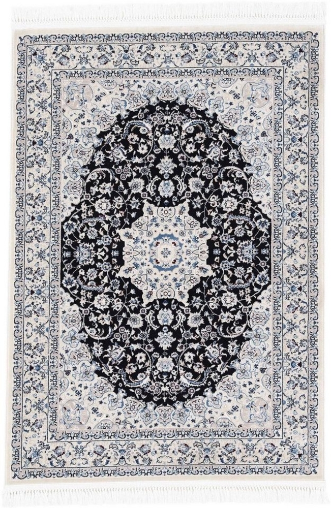 carpetfine Teppich Nain Diane, rechteckig, Höhe: 8 mm, Kurzflorteppich, Orient Look Bild 1