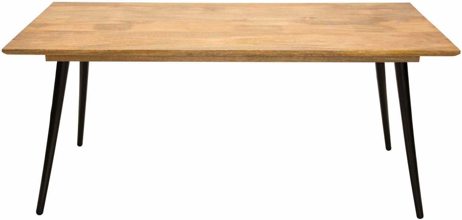 Esstisch 180x90 cm Mangoholz Küchentisch Wohnzimmer Tisch Holztisch Speisetisch Bild 1