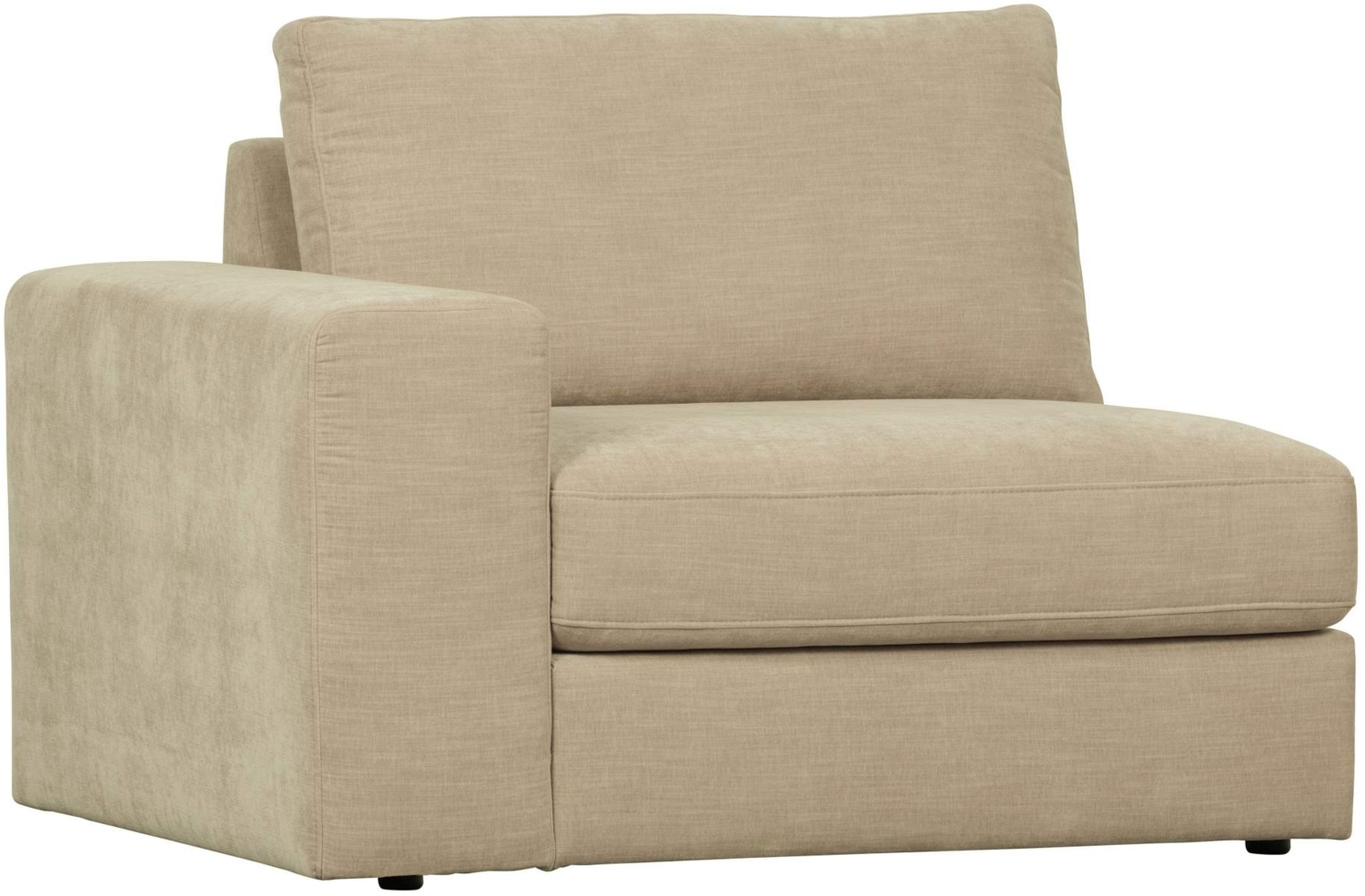 Modulsofa Family 1-Seat Element Links, Sand Bild 1