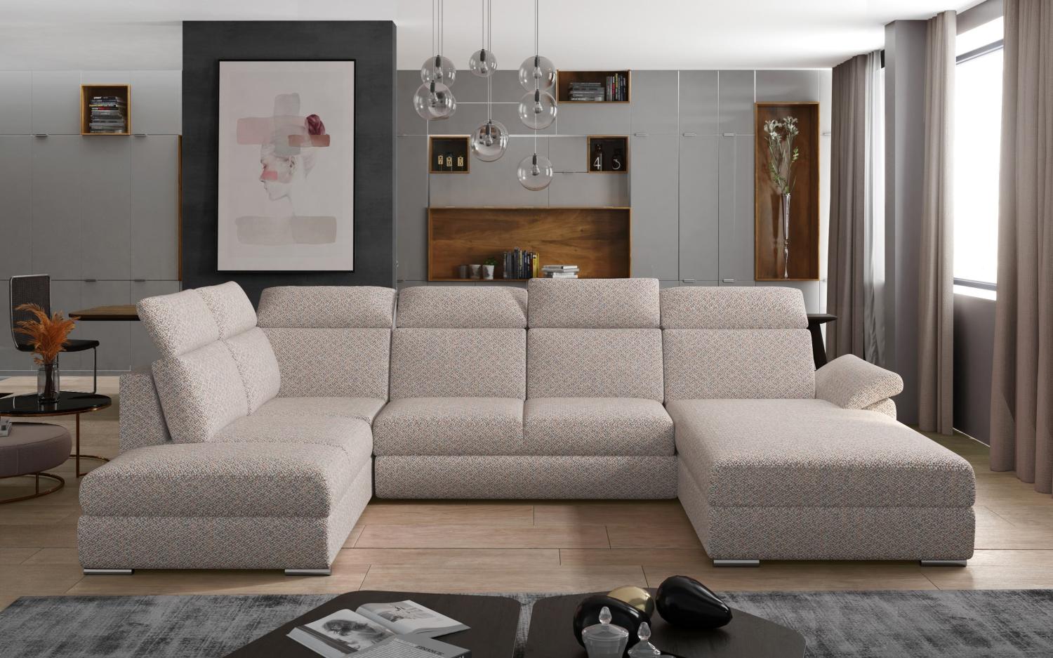 Wohnideebilder Evanell Beige Ecksofas & Eckcouches Evl_60 Bild 1