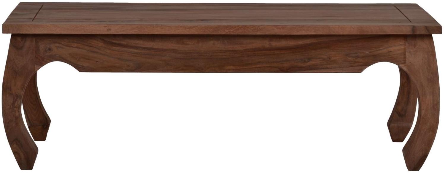 MiaMöbel Opium Couchtisch Colombo Natur 120x60cm Massivholz Teak Kolonialstil Indien Indisch Bild 1