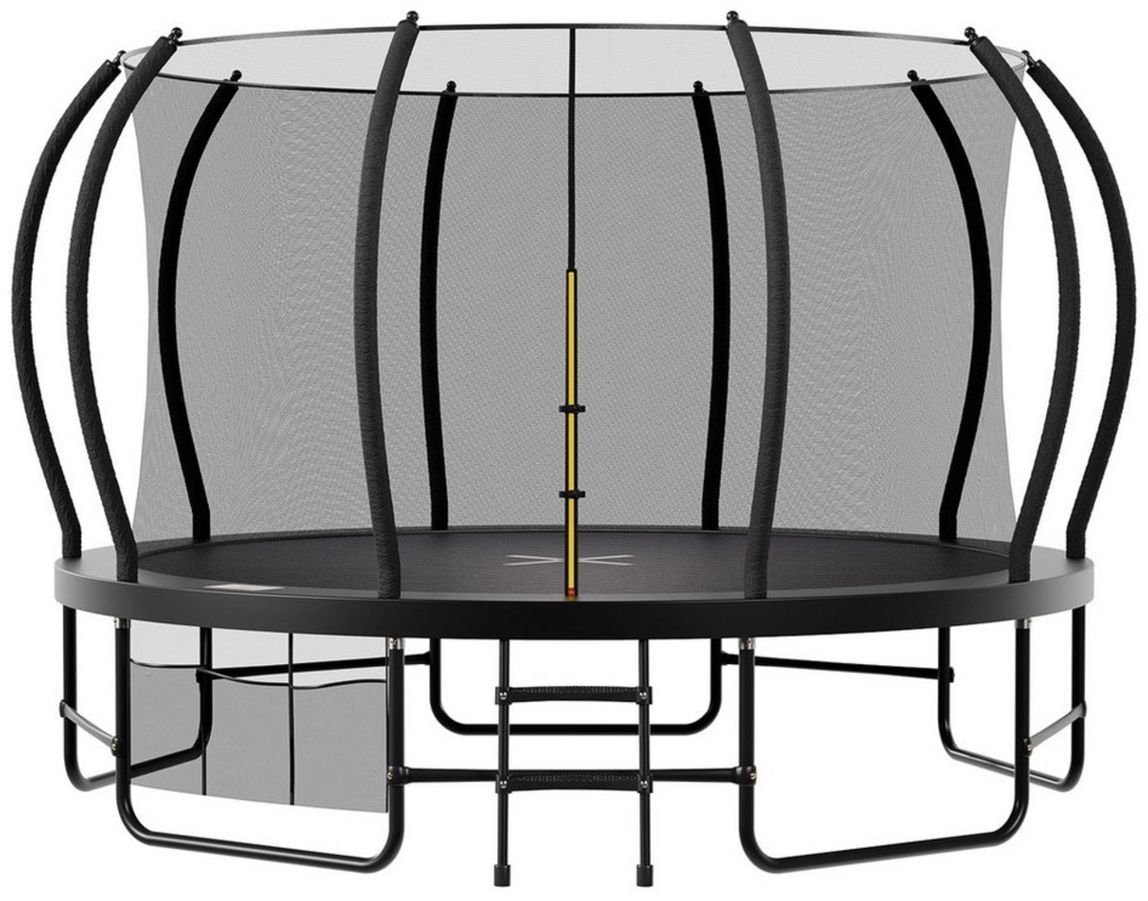 GUNJI Gartentrampolin Trampolin Ø228/305cm,Kindertrampolin Gewicht 150 kg, Ø366/427cm outdoor trampolin mit Sicherheitsnetz und Leiter,Sprungtuch Bild 1