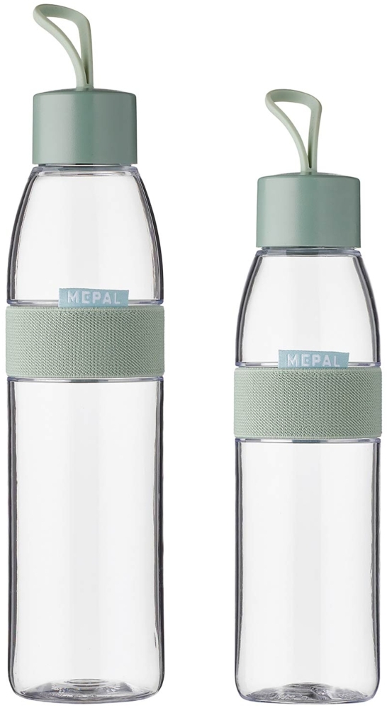 Mepal ELLIPSE Trinkflaschen 500 ml & 700 ml 2er Set Nordic Sage Bild 1
