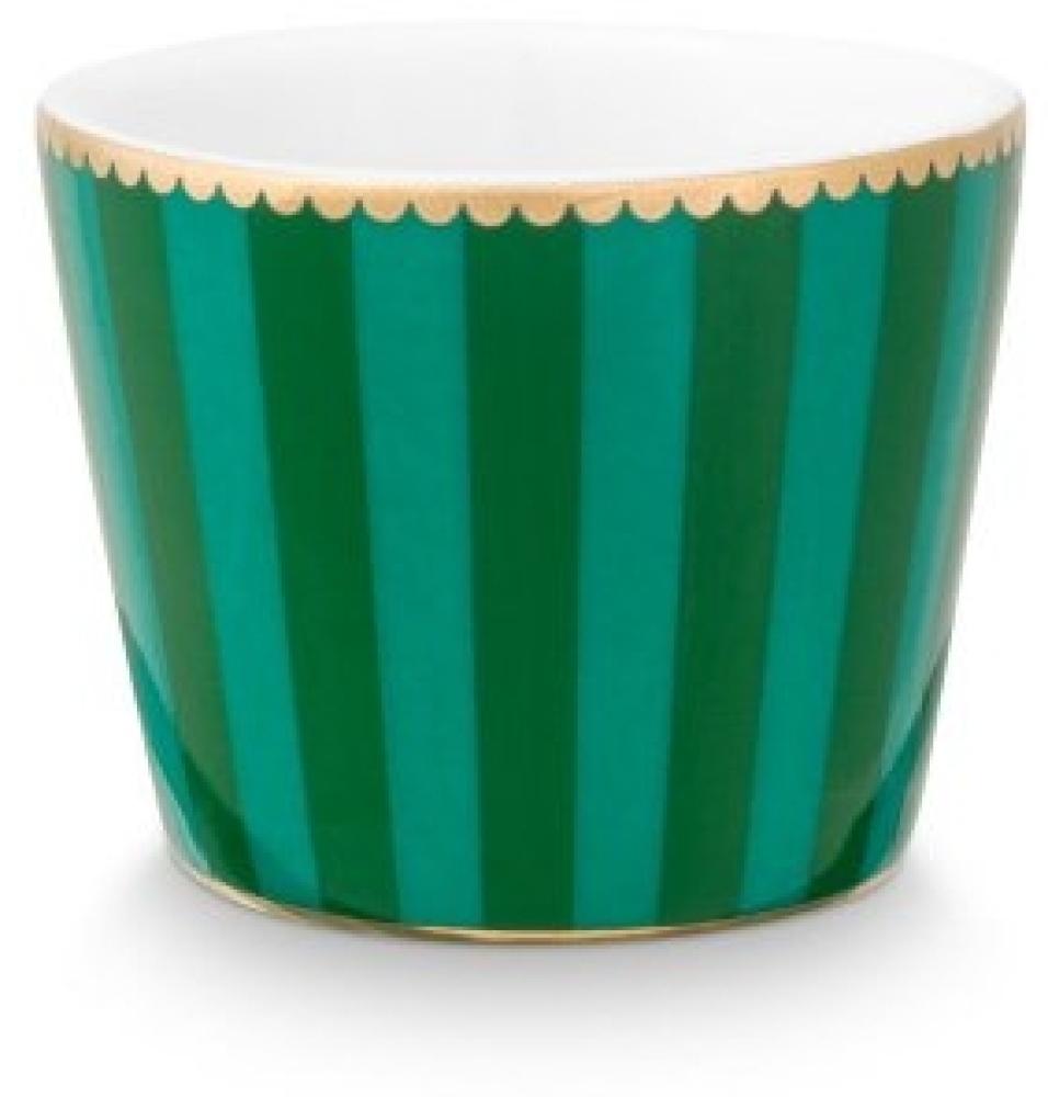 Pip Studio Eierbecher Love Birds Stripes Emerald Grün 51.011.039 Bild 1