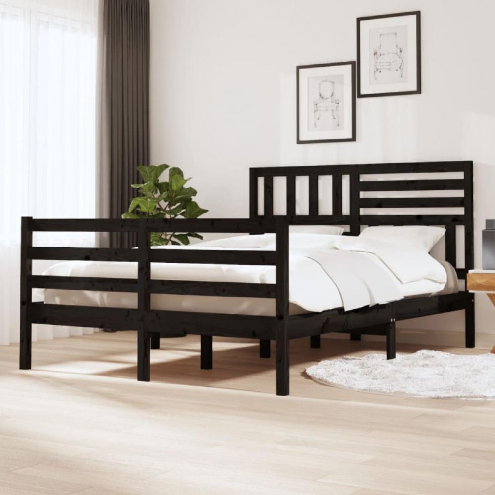 Massivholzbett 150x200 cm 5FT King Size [3101097] Bild 1