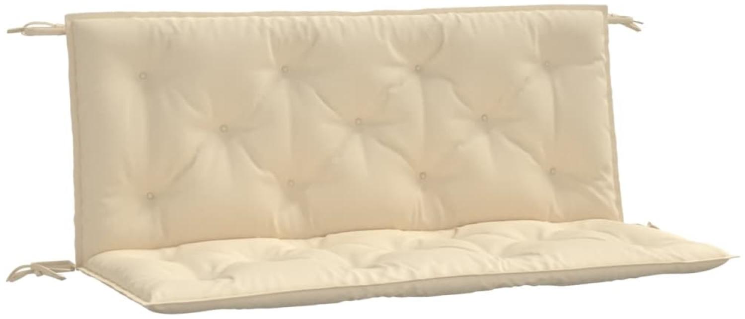 vidaXL Gartenbank-Auflagen 2 Stk. Beige 120x50x7 cm Oxford-Gewebe 361681 Bild 1