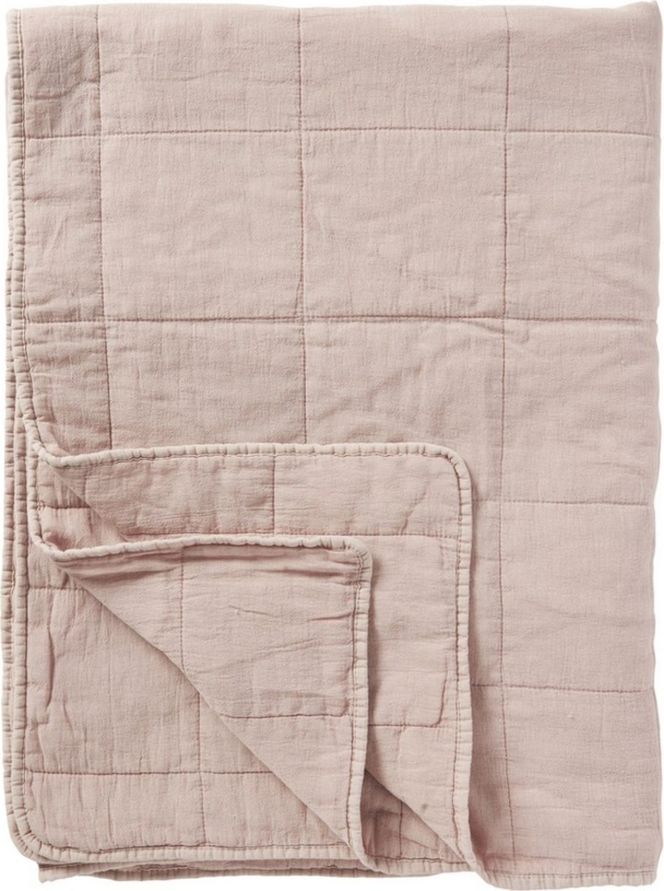 Ib Laursen - Decke Quilt Tagesdecke Überwurf 180x130cm Rosa 6108-43 Bild 1