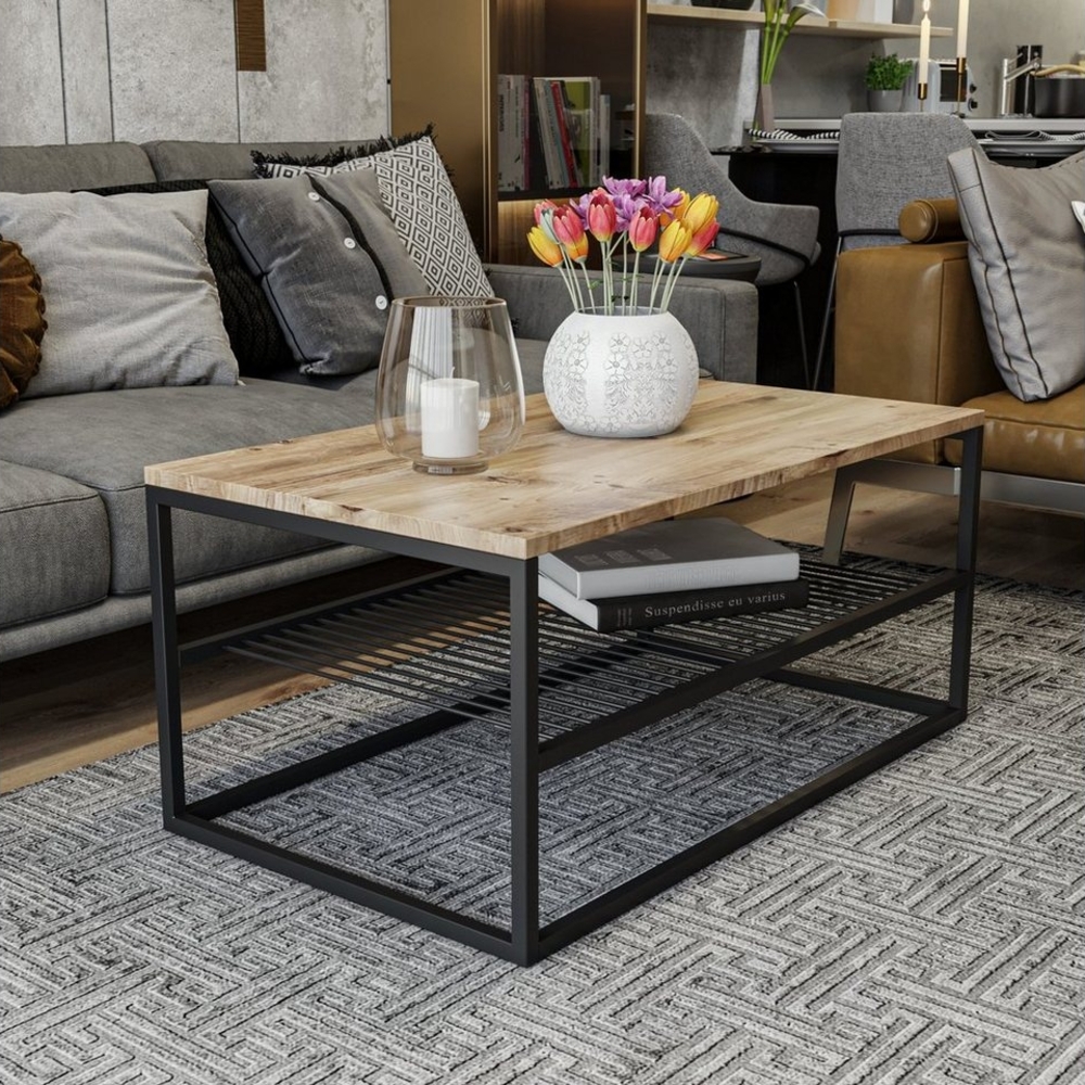 Skye Decor Couchtisch 100% MELAMINE COATED PARTICLE BOARD, 42 x 55 x 95 cm N4304 Bild 1