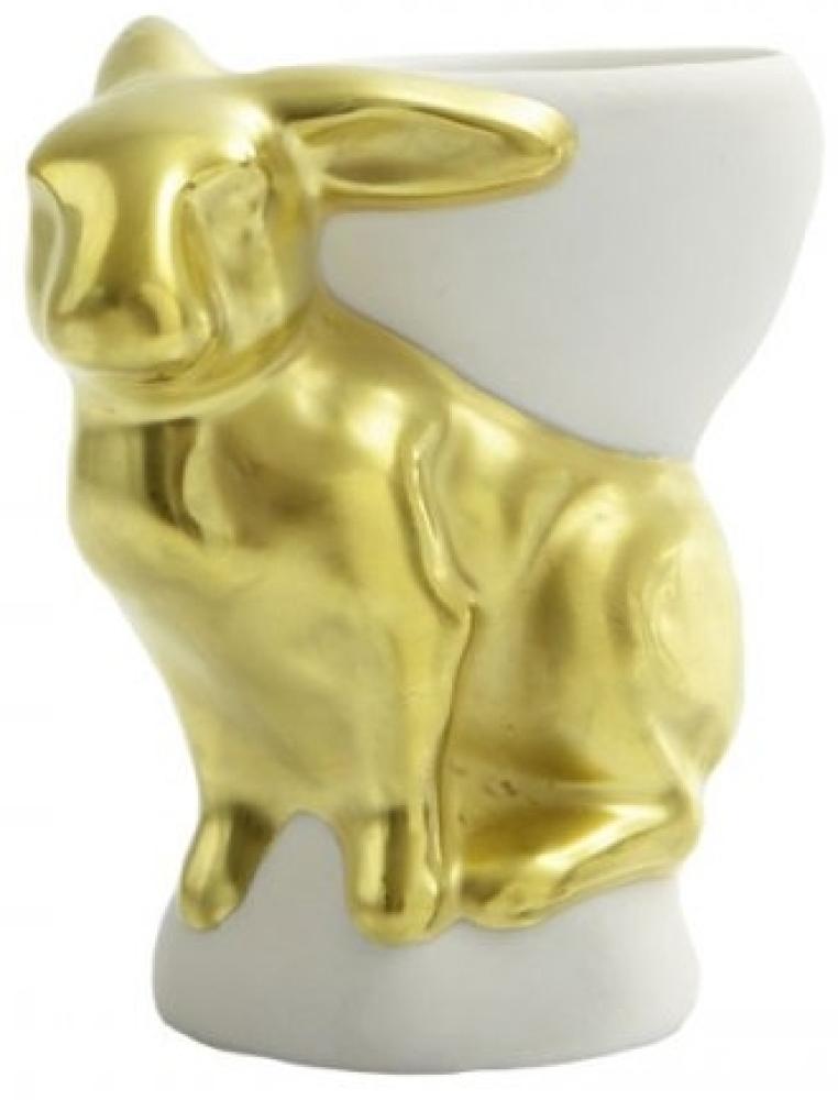 Reichenbach Eierbecher mit Hase Gold G7803/12 Bild 1