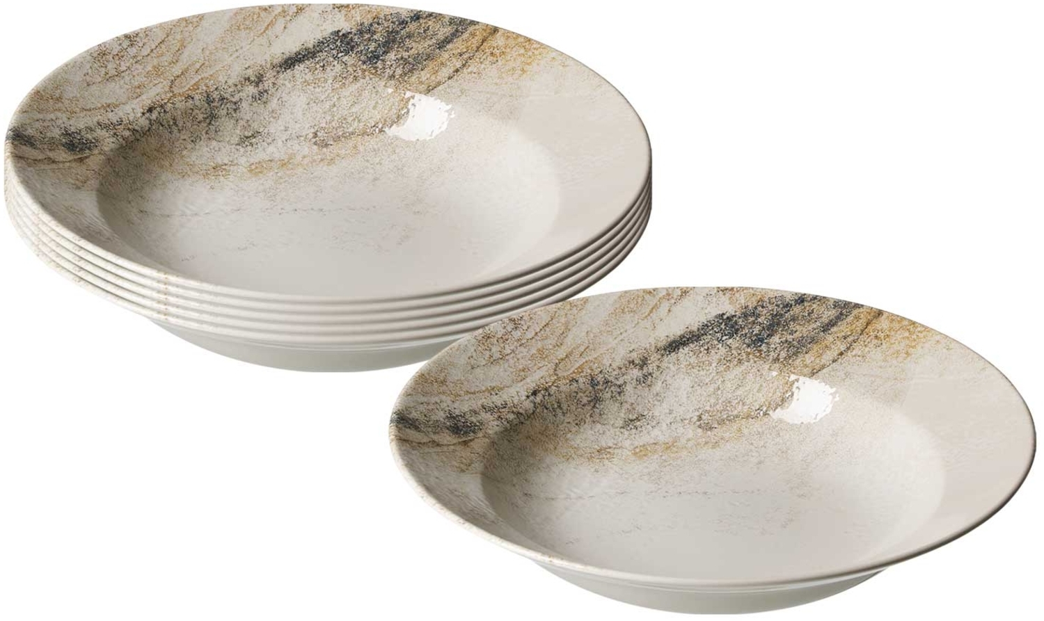 Ritzenhoff & Breker Arezzo Pastateller ø 29 cm 6er Set Bild 1