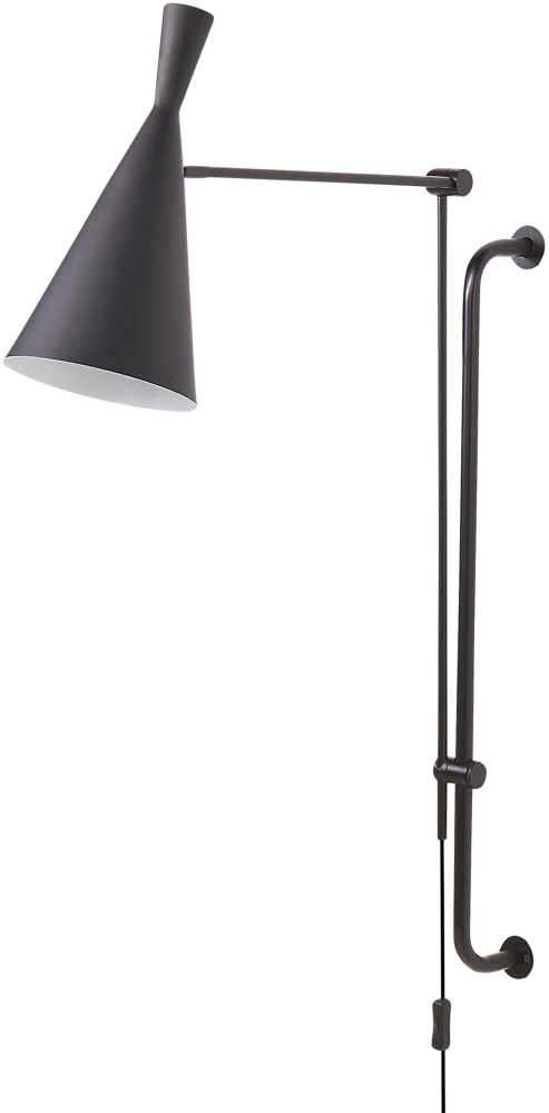 Wandlampe MARISA Metall Schwarz Bild 1