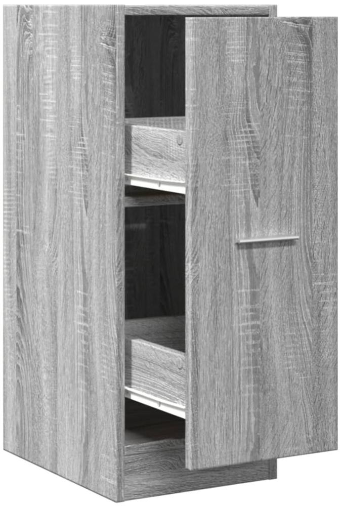 vidaXL Apothekerschrank Grau Sonoma 30x41x77,5 cm Holzwerkstoff 855156 Bild 1