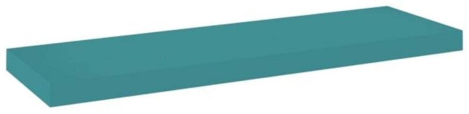vidaXL Schweberegal Blau 80 x 23,5 x 3,8 cm MDF Bild 1