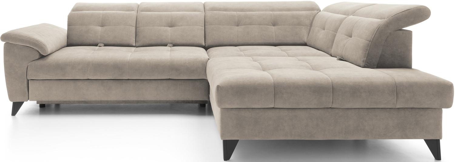 Inferne, Ecksofa, Eckcouch, Beige Bild 1