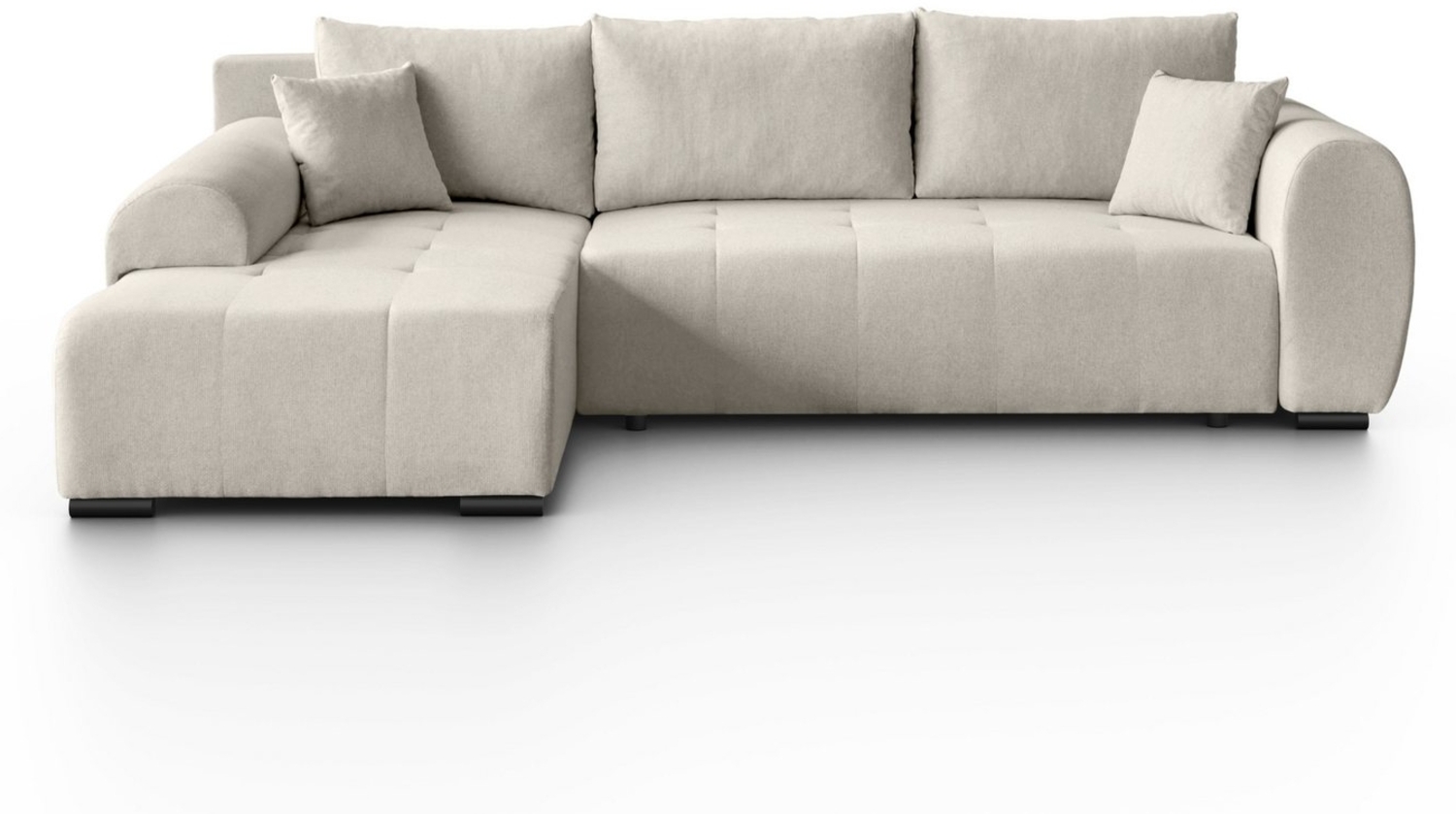 Beautysofa Ecksofa DIANA, mit Schlaffunktion, viele Farbvarianten Bild 1