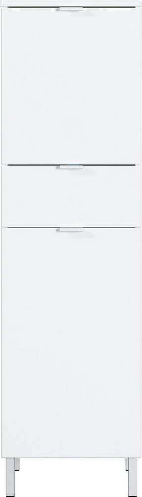 Germania Schrank 8532-84 GW-MAURESA, in weiß, Fronten in Hochglanz, zwei Schubkästen, 34 x 120 x 34 cm (BxHxT) Bild 1
