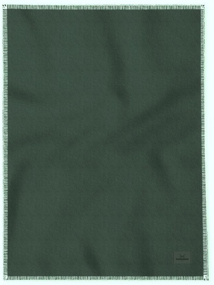 Wohndecke Wohndecke SANSIBAR waldgrün BL 150x200 cm grün Decke Kuscheldecke, Sansibar Sylt Bild 1