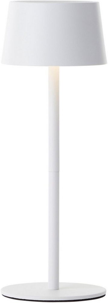 Brilliant LED Außen-Tischleuchte Viani, Dimmfunktion, LED fest integriert, Warmweiß, Kabellos, Solar & USB, H 25 cm, 170 lm, höhenverstellbar, 3000 K Bild 1