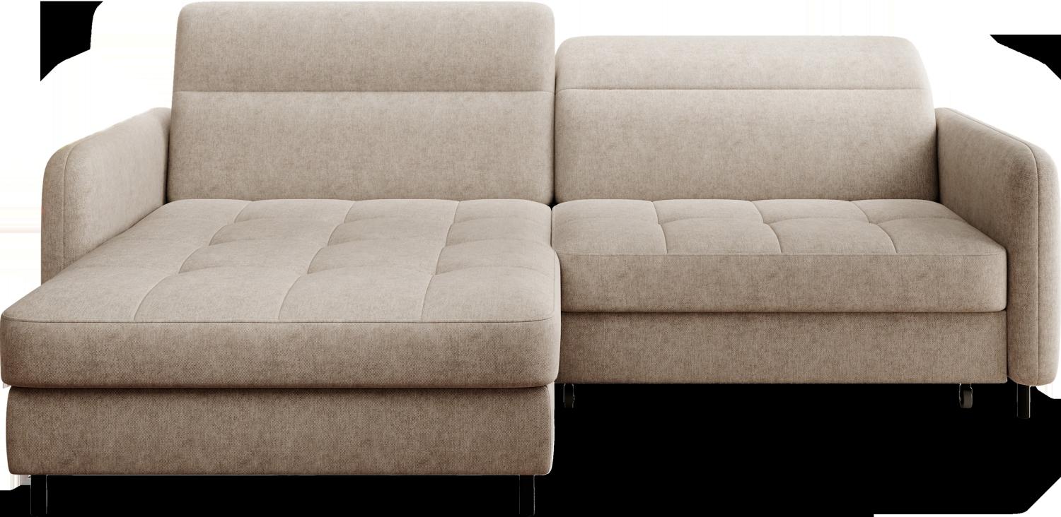 Gomsi, Ecksofa, Eckcouch, Beige Bild 1