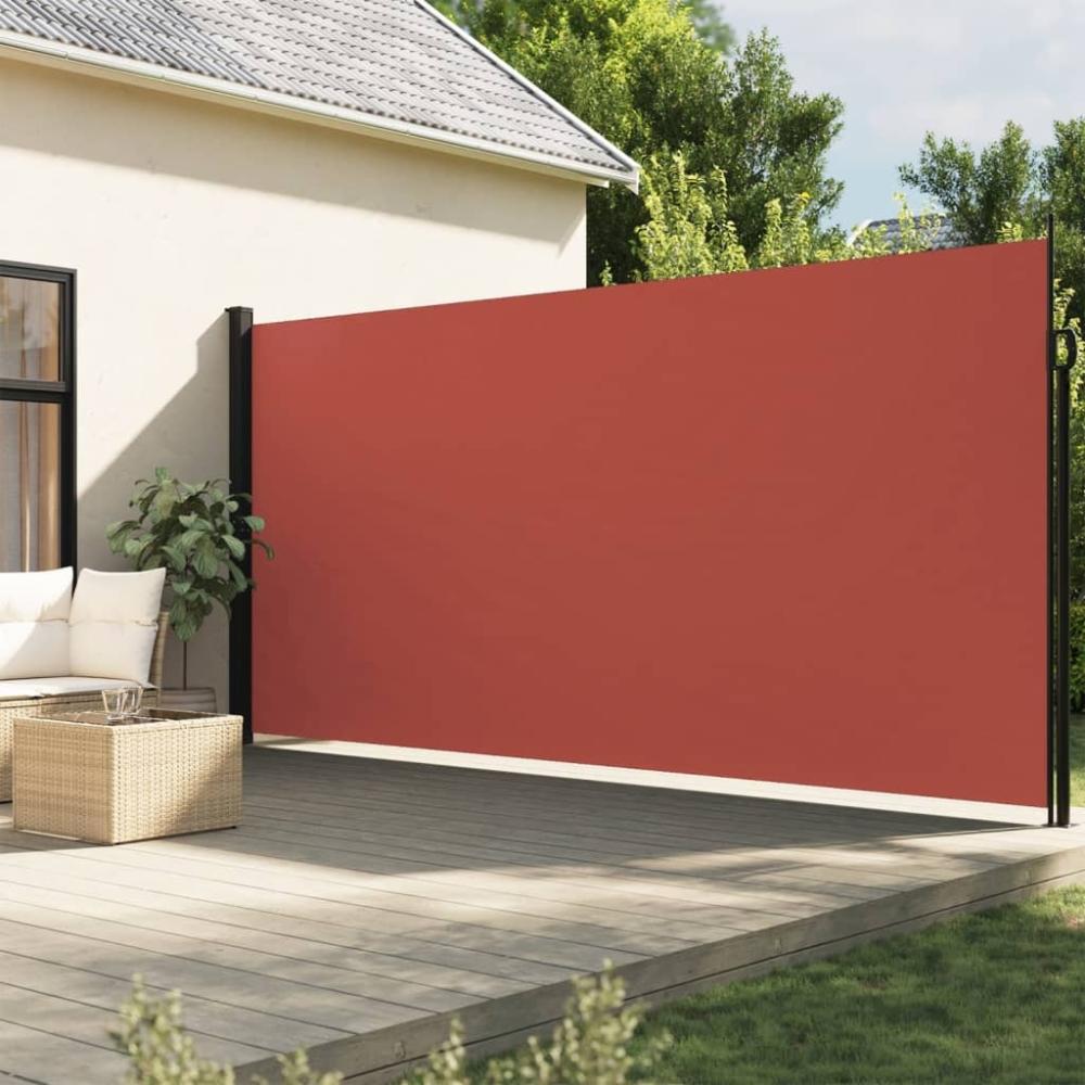 vidaXL Seitenmarkise Ausziehbar Terrakottarot 200x300 cm 4004363 Bild 1