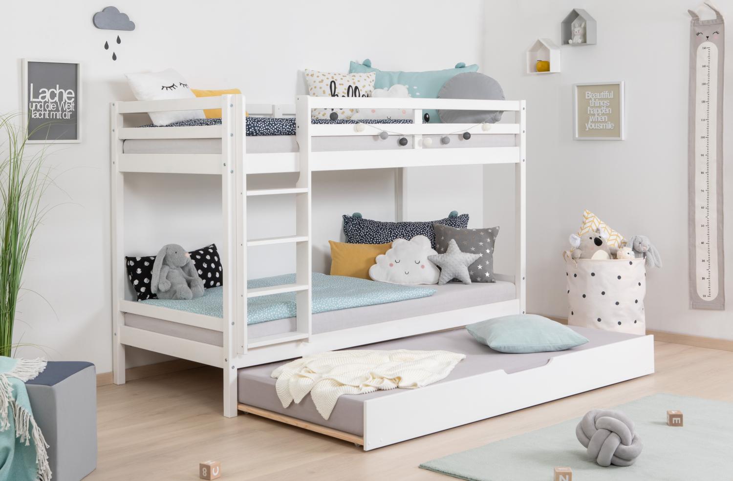 Etagenbett "Rene" Kiefer massiv Bild 1