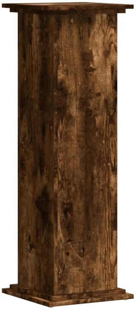 vidaXL Pflanzenständer Räuchereiche 33x33x100 cm Holzwerkstoff 852982 Bild 1