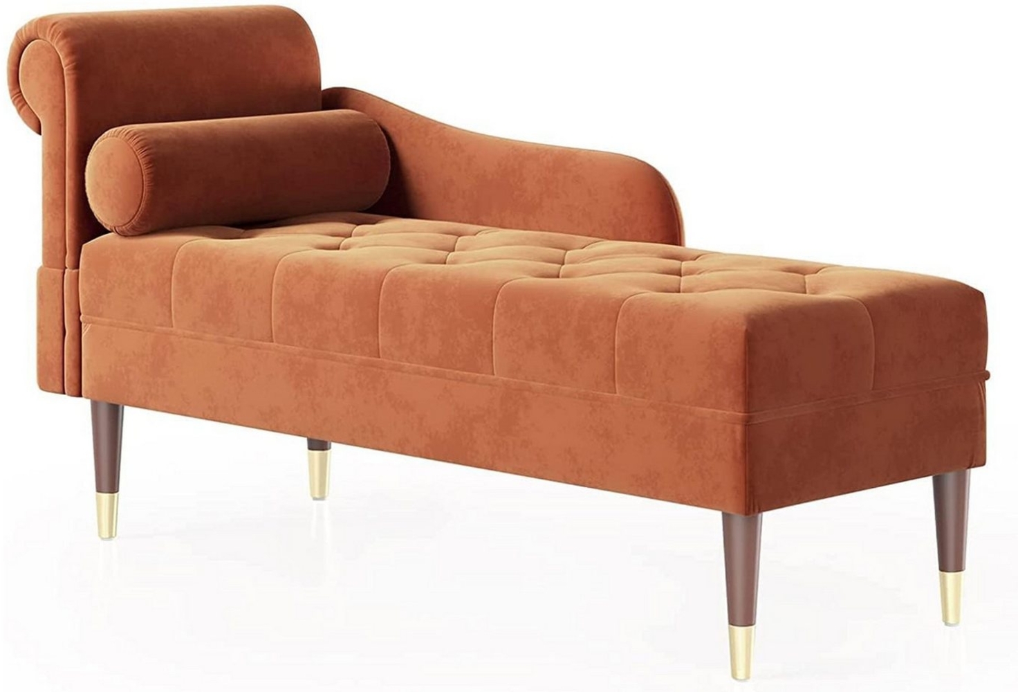 Vesgantti Chaiselongue Chaiselongue Smat Sofa mit Kissen werkzeuglose Montage für Wohnzimmer Bild 1