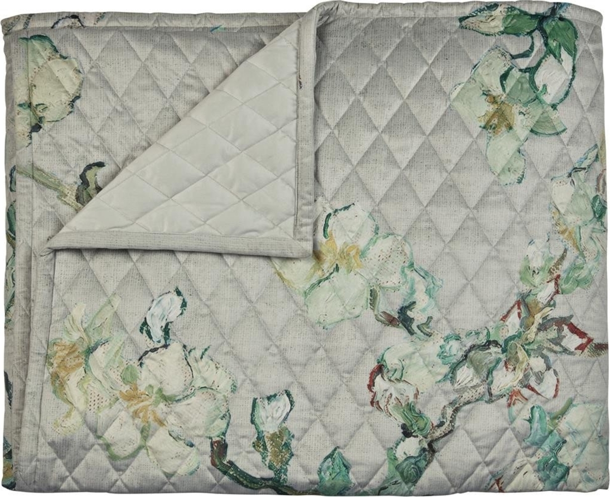 Wolldecke Blossoming Bedspread_Sand_UV_UV_180x260 1 Tagesdecke 1x 180x260 cm, Beddinghouse x Van Gogh Museum, Tagesdecke Kuscheldecke Decke Wohndecke Bild 1