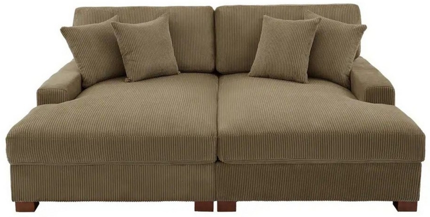 HTI-Living Sofa Couch Cord Sofa Justus, Stück 1 Teile Bild 1