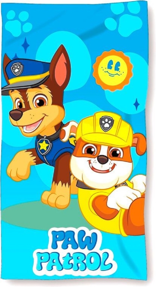 Paw Patrol Poolhandtuch Farbenfrohes Strandtuch für kleine Fans, 70cm x 140cm Bild 1